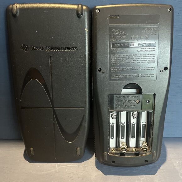 Texas Instruments TI-83 Plus Graphing Calculator Black Math School WORKS TESTED - Picture 2 of 2